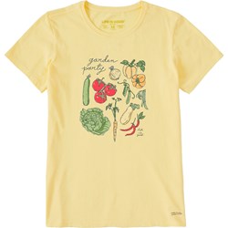 Life Is Good - Womens Realaxed Veggies Garden Party Crusher T-Shirt