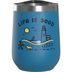 Life Is Good - Lighthouse Walk Tumbler Mug