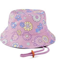 Life Is Good - Unisex Wild Flower Pattern All Over Printed Bucket Hat