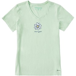 Life Is Good - Womens Daisy Crusher-Lite T-Shirt
