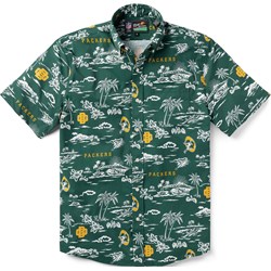 Reyn Spooner - Mens G Bay Packers Nfl Thrwbk Performance Button Front Shirt