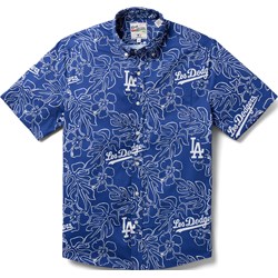 Reyn Spooner - Mens La Dodgers City Connect Performance Button Front Shirt