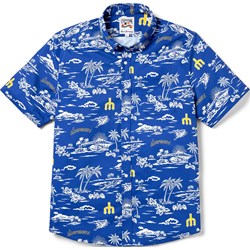 Reyn Spooner - Mens Seattle Mariners Mlb Coop Performance Button Front Shirt