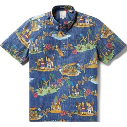 Reyn Spooner - Mens Simpsons Hawaiian Vacation Pullover Shirt