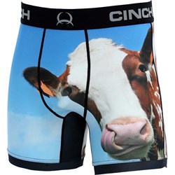 Cinch - Mens 6" Cow Boxer Brief 3/21