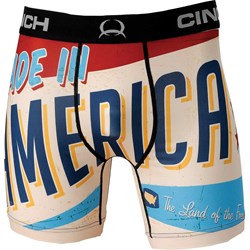 Cinch - Mens 6" America Boxer Brief 9/21