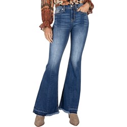 Miss Me - Womens High-Rise Super Flare Jeans