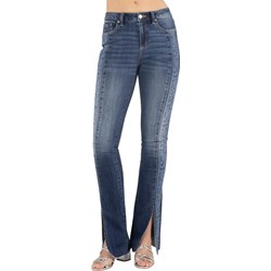 Miss Me - Womens 34" High-Rise Slim Bootcut Jeans