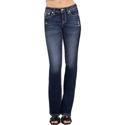 Miss Me - Womens Mid-Rise Bootcut Jeans