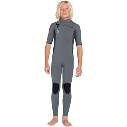 Volcom - Boys 2Mm Chest Zip Short Sleeve Fullsuit