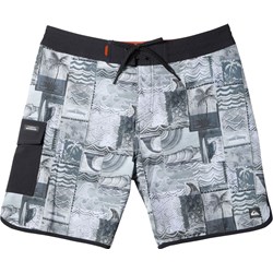 Quiksilver - Mens Aqua Stamp Boardshort