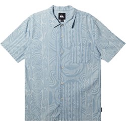 Quiksilver - Mens Denim Casual Short Sleeve Shirt