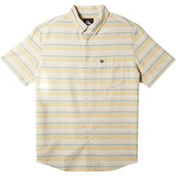 Quiksilver - Mens Oxford Stripe Classic Short Sleeve Shirt