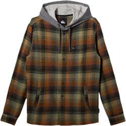 Quiksilver - Mens Sandbar Hooded Flannel Shirt