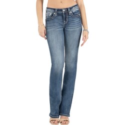 Miss Me - Womens Mid-Rise Bootcut Jeans