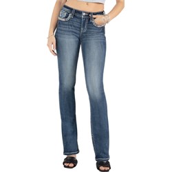 Miss Me - Womens Mid-Rise Boot Jeans