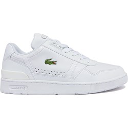 Lacoste - Mens T-Clip Leather And Synthetic Sneakers