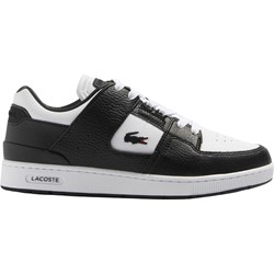 Lacoste - Mens Court Cage Leather Color Contrast Sneakers