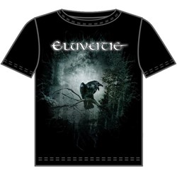 kunstner En effektiv Æsel Eluveitie - Quoth The Raven Mens T-Shirt In Black
