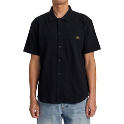 RVCA - Mens Day Shift Solid Short Sleeve Shirt