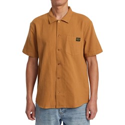 RVCA - Mens Day Shift Solid Short Sleeve Shirt