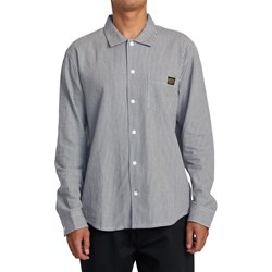 RVCA - Mens Dayshift Stripe Ii Long Sleeve Shirt