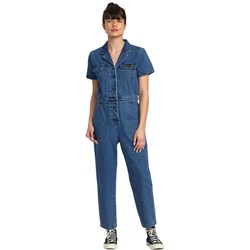 RVCA - Womens Recession Denim Jumpsuit