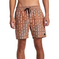 RVCA - Mens Perry Elastic 17 Trunks