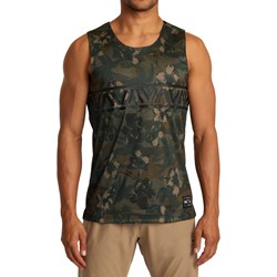 RVCA - Mens Hawaii Taro Mesh Tank Top