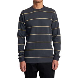 RVCA - Mens Day Shift Thermal Stripe Long Sleeve Top