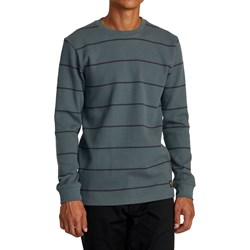 RVCA - Mens Day Shift Thermal Stripe Long Sleeve Top