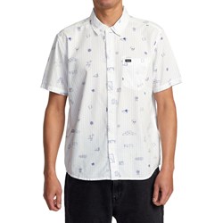 RVCA - Mens College Ruled Short Sleeve Top