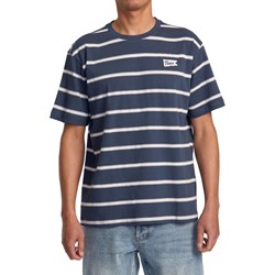 RVCA - Mens Vallejo Stripe Short Sleeve T-Shirt