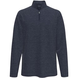 Van Heusen - Mens Essential Two Tone 1/4 Zip