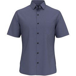 Van Heusen - Mens Essential Woven Solid Short Sleeve Button Up Top