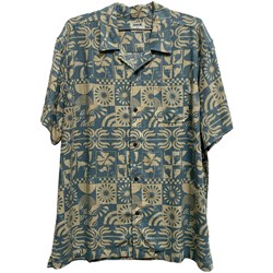 Hurley - Mens Linen Rincon Camp Short Sleeve Top