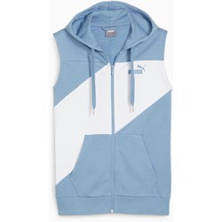 Puma - Mens Power Colorblock Sleeveless Fz Hood