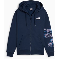 Puma - Womens Ess+ Floral Vibes Fz Hoodie Fl