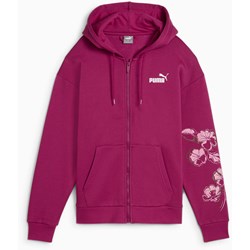 Puma - Womens Ess+ Floral Vibes Fz Hoodie Fl