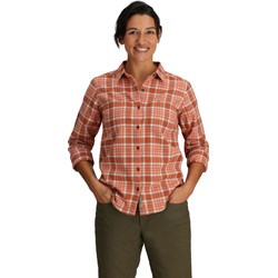 Royal Robbins - Womens Lieback Organic Cotton Flannel Long Sleeve Shirt