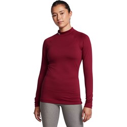 Under Armour - Womens Authentics Mock Neck Long-Sleeve T-Shirt