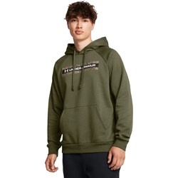 Under Armour - Mens Rival Camo Cheststripe Hoodie