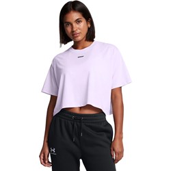 Under Armour - Womens Wash Logo Boxy Crop Short Sleeve T-Shirt