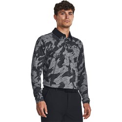 Under Armour - Mens Playoff Jacquard Long Sleeve Polo