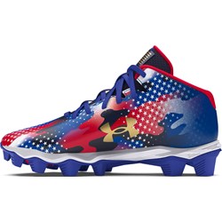 Under Armour - Boys Spotlight Franchise 4 Rm Usa Jr. Football Cleats Shoes