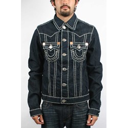 True Religion - Mens Jimmy Super T Denim Jacket in Body Rinse