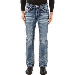 Rock Revival - Mens Benjey J201R Straight Jeans