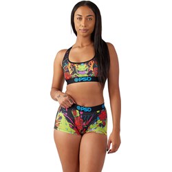 Psd Underwear - Womens Rugrats Reptar Roses Boy Shorts