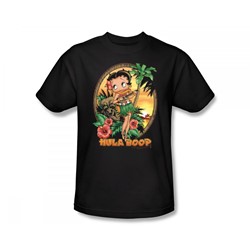 Betty Boop - Hula Boop 2 Slim Fit Adult T-Shirt In Black