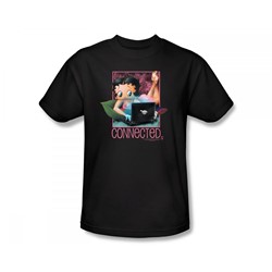 Betty Boop - Connected Slim Fit Adult T-Shirt In Black